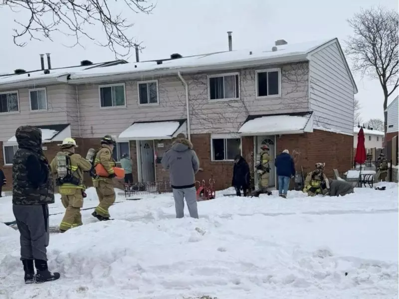 Two Dogs Perish in Ottawa Townhouse Fire, Family Displaced