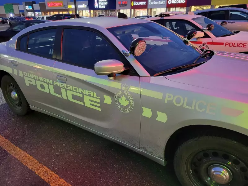 Two Men Face Charges After Fleeing Oshawa R.I.D.E. Checkpoint, Damaging Police Cruisers