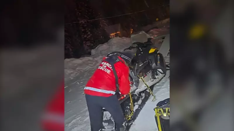 Two Skiers Rescued from Baldy Mountain in Okanagan During Heavy Snowfall