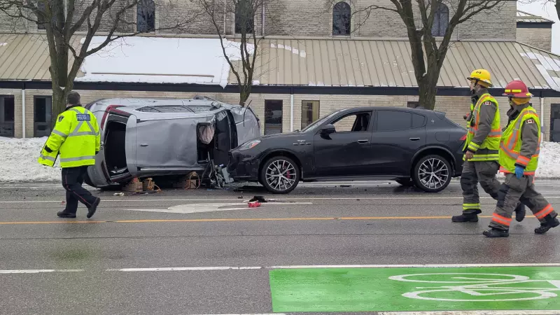 Two-Vehicle Crash on Lexington Road in Waterloo Leaves Multiple Injured