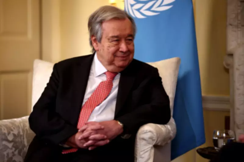 UN Secretary-General Guterres Warns of Imminent Financial Collapse
