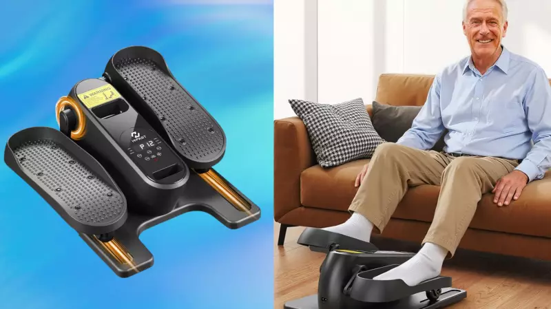 Under-Desk Elliptical: Stay Active While Seated with This Low-Impact Solution