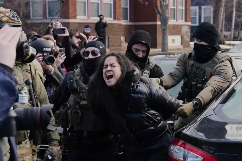 U.S. Immigration Agents Dragged Woman from Car in Minneapolis, Sparking Clashes