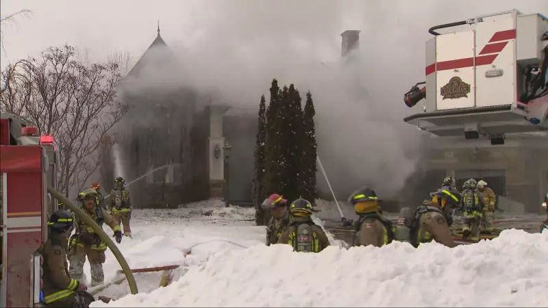 Vaughan Home on Templewood Crescent Destroyed in Major Fire