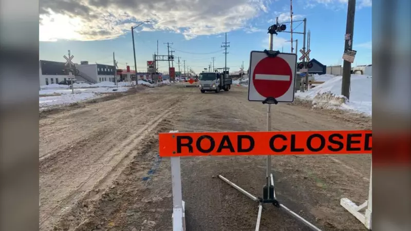 Water Main Break Forces Closure of South Edmonton Street Until Saturday