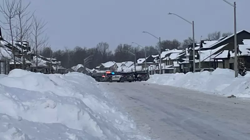 Waterloo Police Respond to Barricaded Person Incident in Elmira