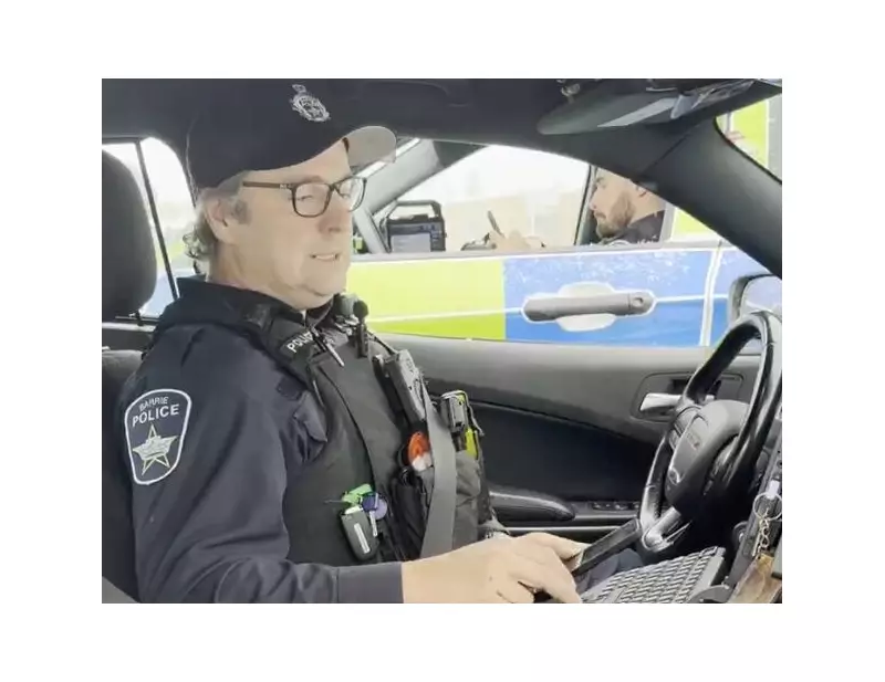 Why Two Police Cars Park Side-by-Side: Barrie Officer Explains Common Practice