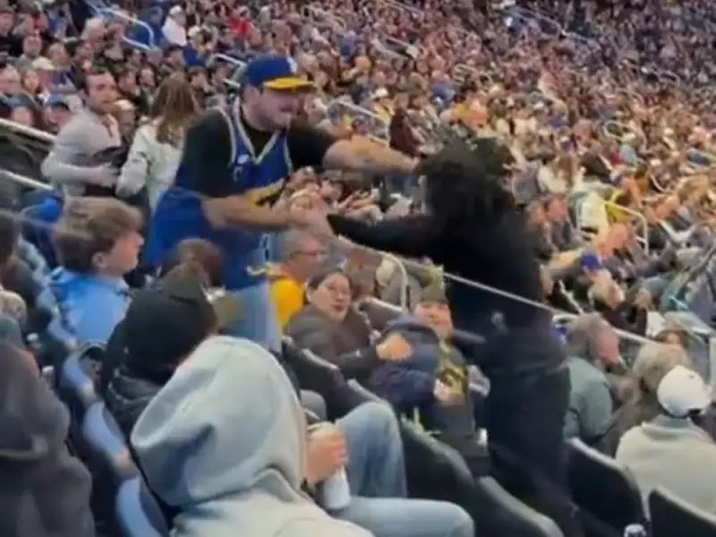 Wild Fan Fight Erupts at NBA Game Between Warriors and Bucks in San Francisco