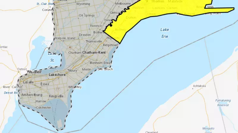 Wind Warning and Special Weather Statement Issued for Windsor Region