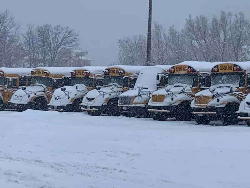 Windsor-Essex Faces Extreme Cold: School Buses Cancelled, Cold Warning Issued