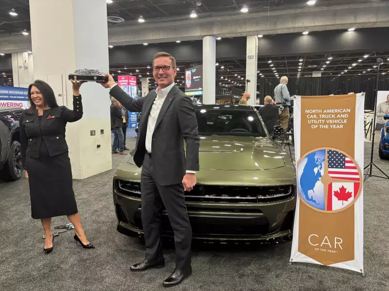 Windsor-Made Dodge Charger Wins 2026 North American Car of the Year