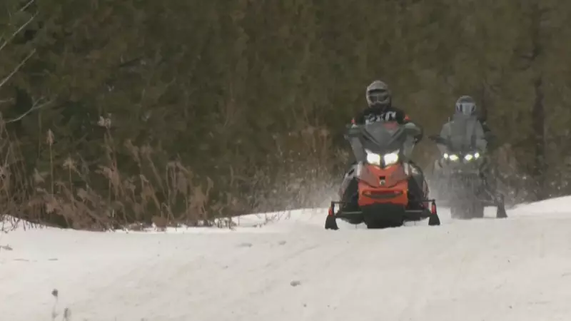 Windsor Police Issue Reminder on Snowmobile Bylaw Prohibiting Urban Use