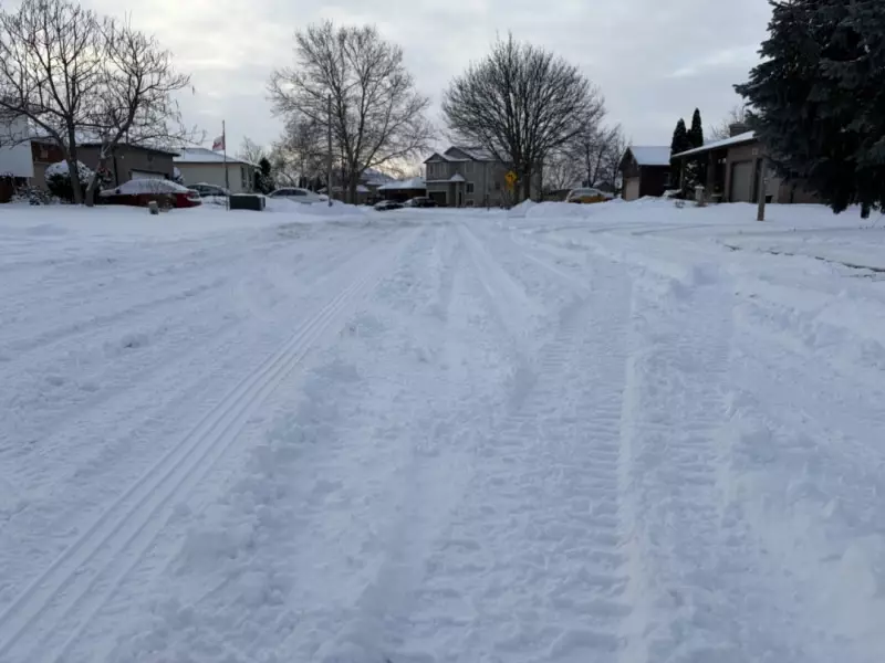 Windsor Residents Urged to Stay Patient as City Plows Residential Streets After Major Storm