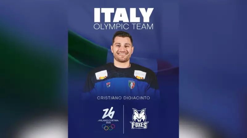 Windsor's Cristiano Digiacinto to Represent Italy in Winter Games