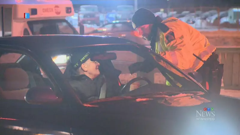 Winnipeg Police Stop Nearly 3,000 Vehicles in Holiday Checkstop Program