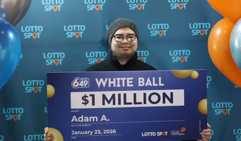 Winnipeg Resident Celebrates $1 Million Lottery Win with Joyful Excitement