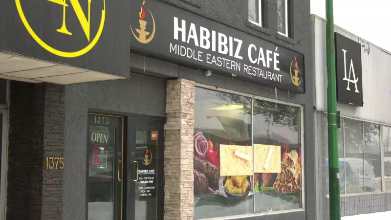 Winnipeg's Habibiz Café Vandalized with Hate Message Days After Synagogue Attack