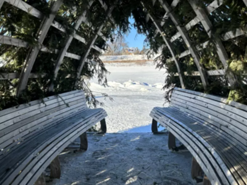 Winnipeg's Winter Wonderland: Frozen Rivers and Artistic Warming Huts Create Seasonal Magic