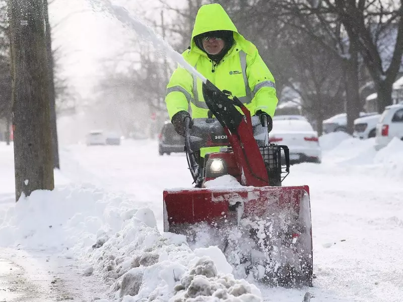 Winter Cleanup Responsibility in Windsor-Essex After Major Snowfall