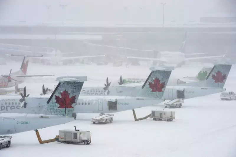 Winter Storm Disrupts Canadian Air Travel with Hundreds of Flight Cancellations