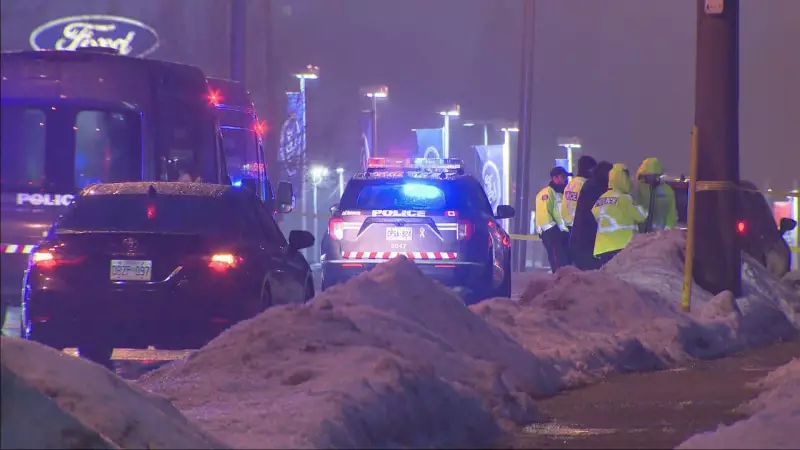 Woman Fatally Struck by Vehicle in Scarborough: Police on Scene