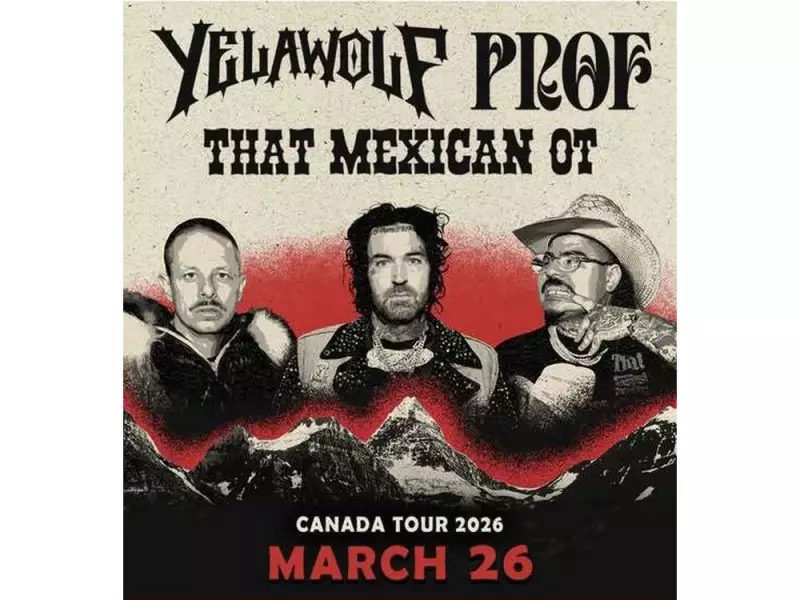 Yelawolf, Prof & That Mexican OT Bring Canada Tour 2026 to Caesars Windsor March 26