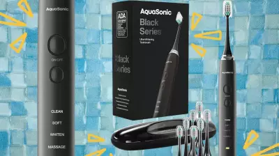 AquaSonic Black Series Toothbrush 25% Off: $30 Deal on Amazon Canada