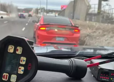 Barrie Police Stop Driver at 102 km/h in 60 Zone on Mapleview Drive