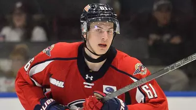 Belchetz's Hat Trick Powers Windsor Spitfires to Decisive Victory