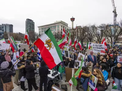 Calgary's Iranian Community Rallies for Global Action Amid Iran Unrest