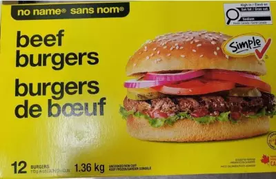 Canada-Wide Recall: No Name Beef Burgers Pulled Over E. Coli Risk