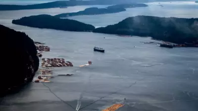 Cleanup Efforts Continue After Oily Spill Near Nanaimo, B.C.