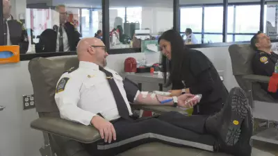 Edmonton First Responders Answer Urgent Call for Blood Donations