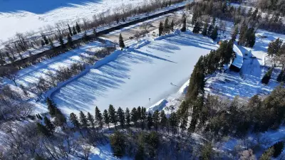 Edmonton's Outdoor Rinks Turn Slushy as January Thaw Hits Alberta