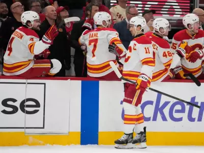 Flames Triumph in Chicago: Backlund's Shortie, Weegar's Blocks Seal 3-1 Victory