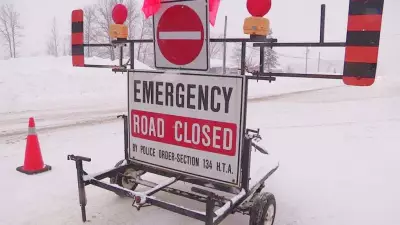 Four Individuals Face Charges for Ignoring Highway 6 Road Closure Signs in Kitchener