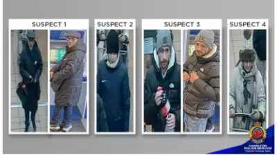 Hamilton Police Hunt 4 Suspects in Senior's Distraction Theft, Paramedics Struck on 401