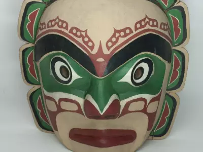 Indigenous 'King of the Underworld' Mask Returns to B.C. After 70 Years
