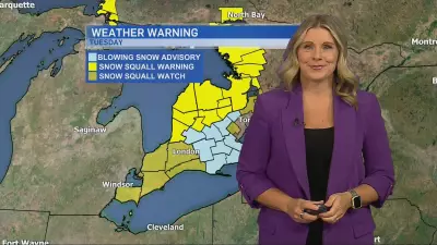 London Braces for Record-Breaking Cold After Snow Squall Warning Lifted