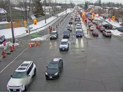 Major Water Main Break Shuts Down Eastbound Baseline Road in Ottawa