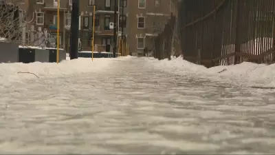 Montreal Crews Tackle Potholes, Icy Sidewalks After Freezing Rain