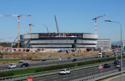 NHL 'Cautiously Optimistic' as Milan Olympic Hockey Arena Nears Finish Line