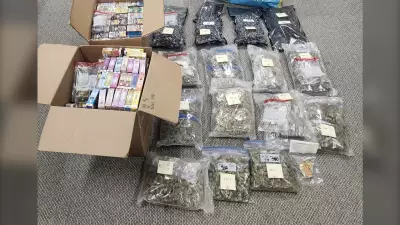 N.S. RCMP Arrest New Waterford Man, Seize 7kg of Cannabis and 600+ Vapes