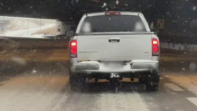 OPP Warns Against Using Hazard Lights While Driving in Snowy Conditions