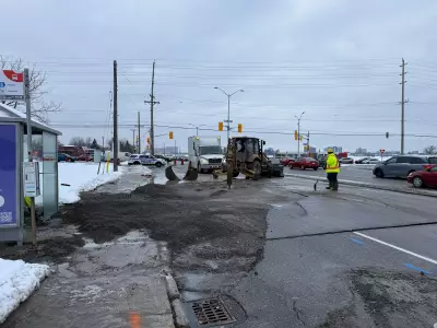 Ottawa Water Main Break on Baseline Road: Repairs Resume Wednesday