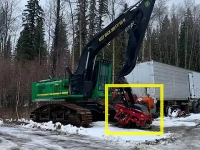 RCMP Investigate Major Logging Equipment Theft in Prince George, B.C.
