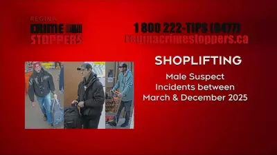 Regina Police Seek Serial Shoplifter, Offer Public Appeal via Crime Stoppers