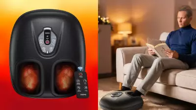 Renpho Heated Foot Massager Hits 46% Off on Amazon, Drops Below $100