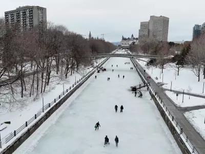 Rideau Canal Skateway Faces Warm Weather Threat: Rain and Above-Zero Temperatures Forecast