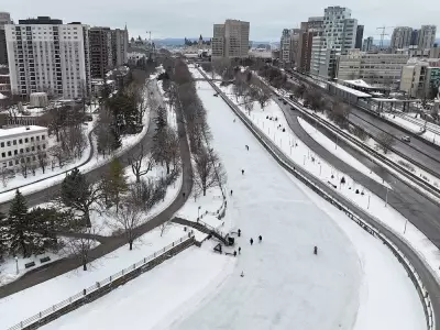 Rideau Canal Skateway Maintenance Resumes After Warm Spell, Reopening Anticipated